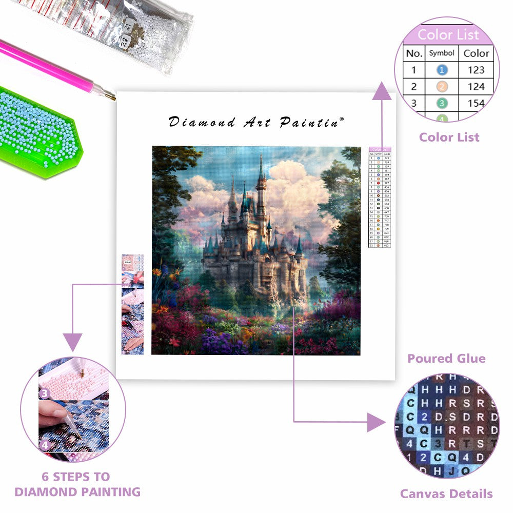 Dream Castle - Diamond Painting