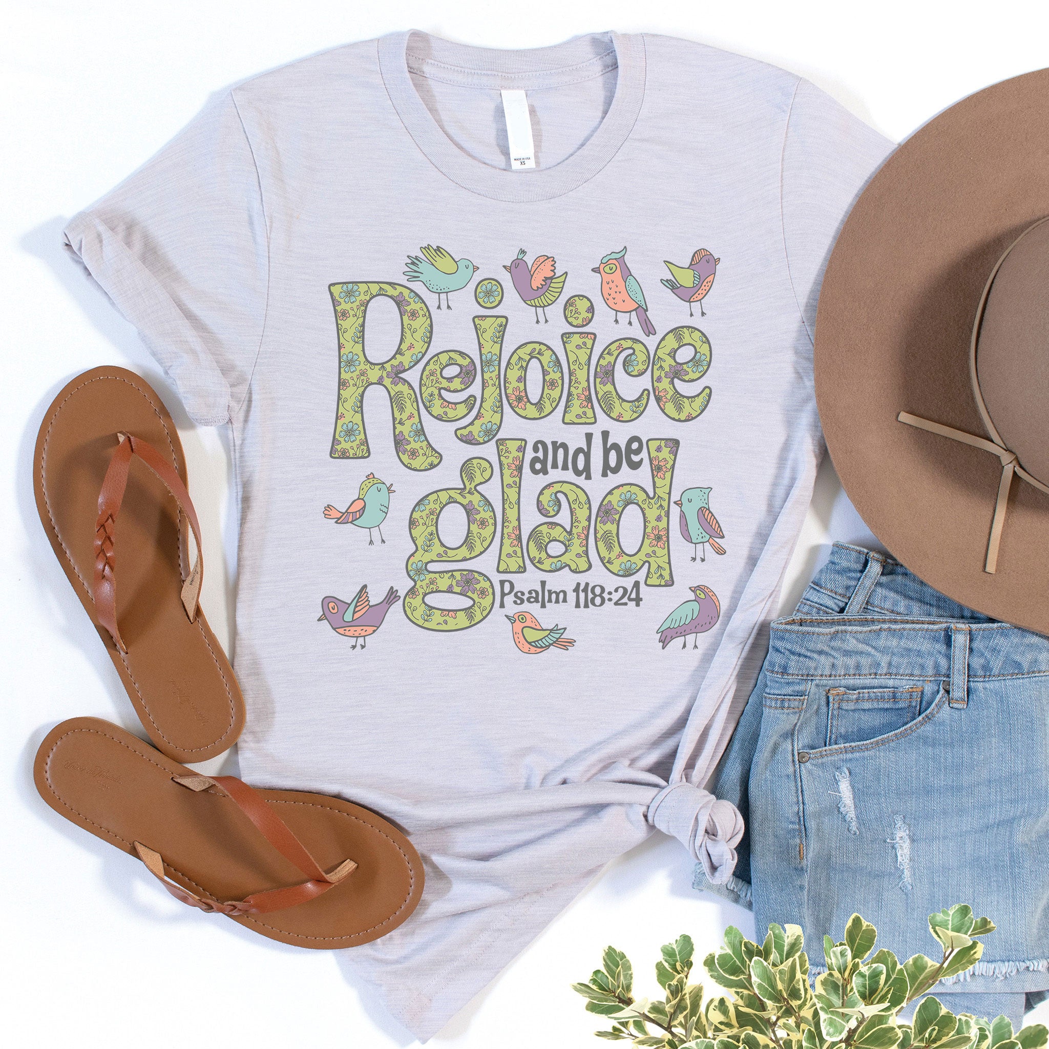 Rejoice Birds Tee