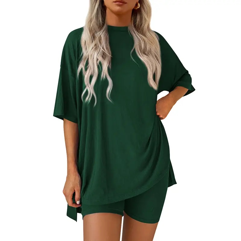 Crewneck Two-Piece Set For Women