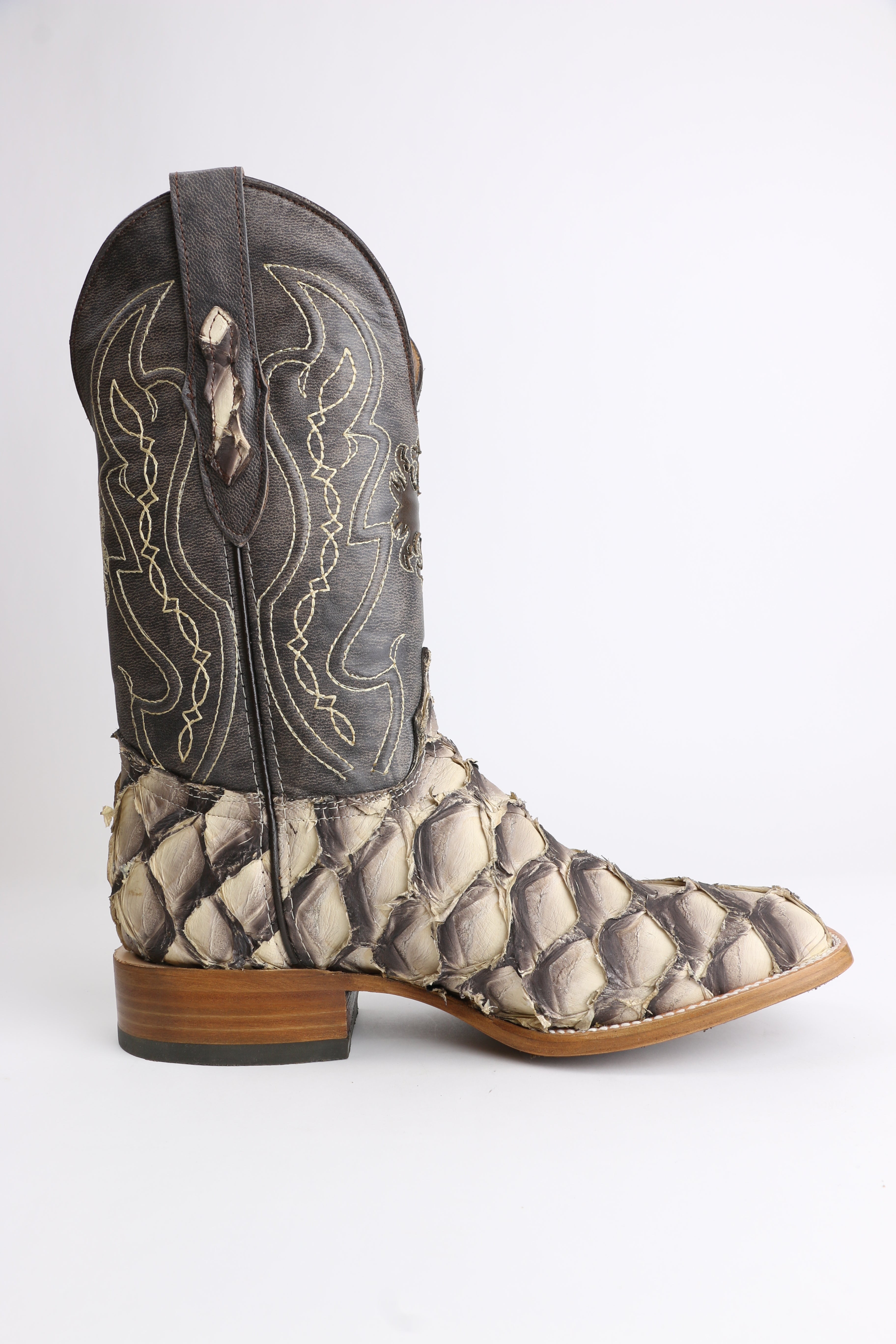 Chero's Premium Exotic Pirarucu Ivory Shadow Clearance Sale 70%OFF