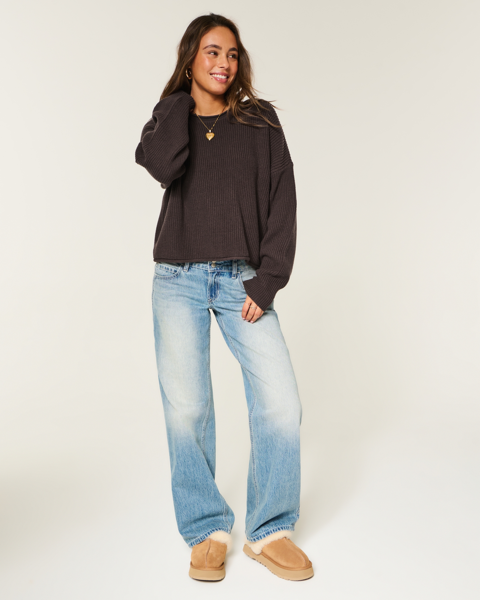 Easy Rollneck Crew Sweater