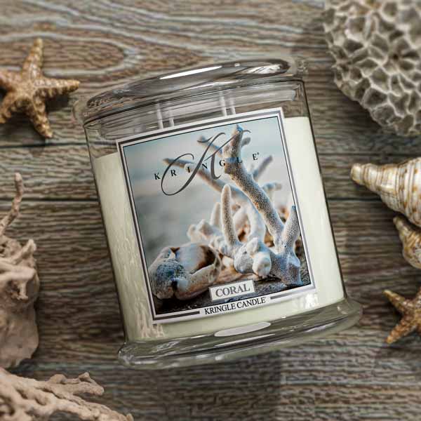 Coral XL Jar 4-Wick | Soy Candle
