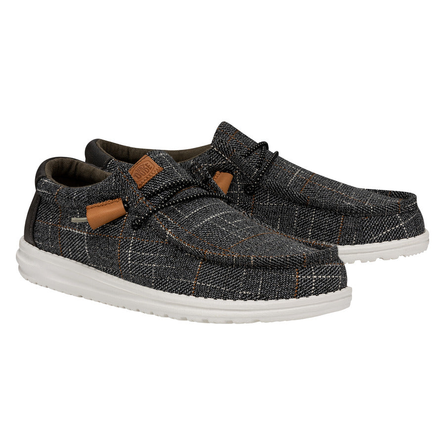 Wally Plaid - Grey