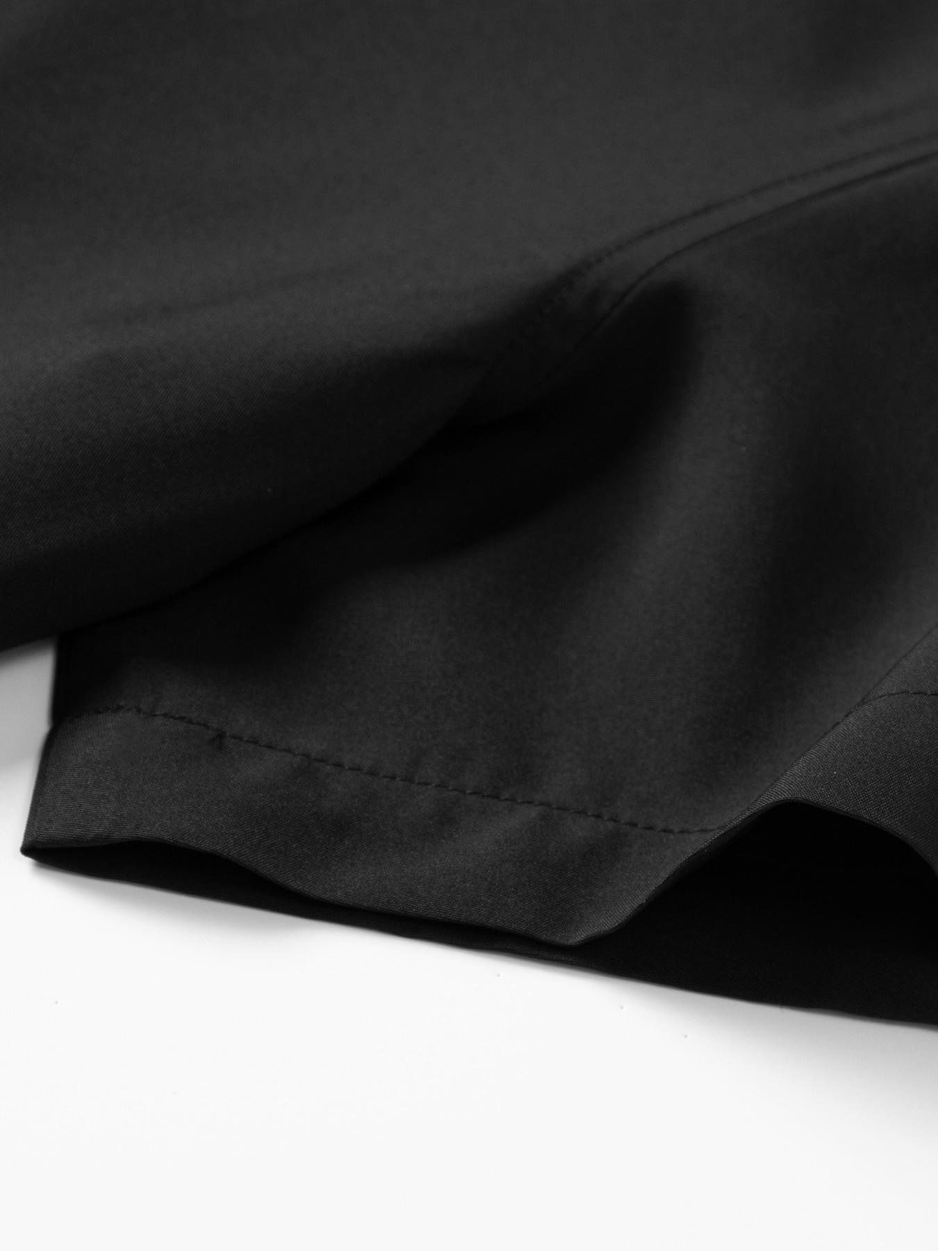 Men's Solid-Color Dress Shirts (5-Pack) — Crafted from skin-friendly, breathable, and wrinkle-resistant, non-iron fabric
