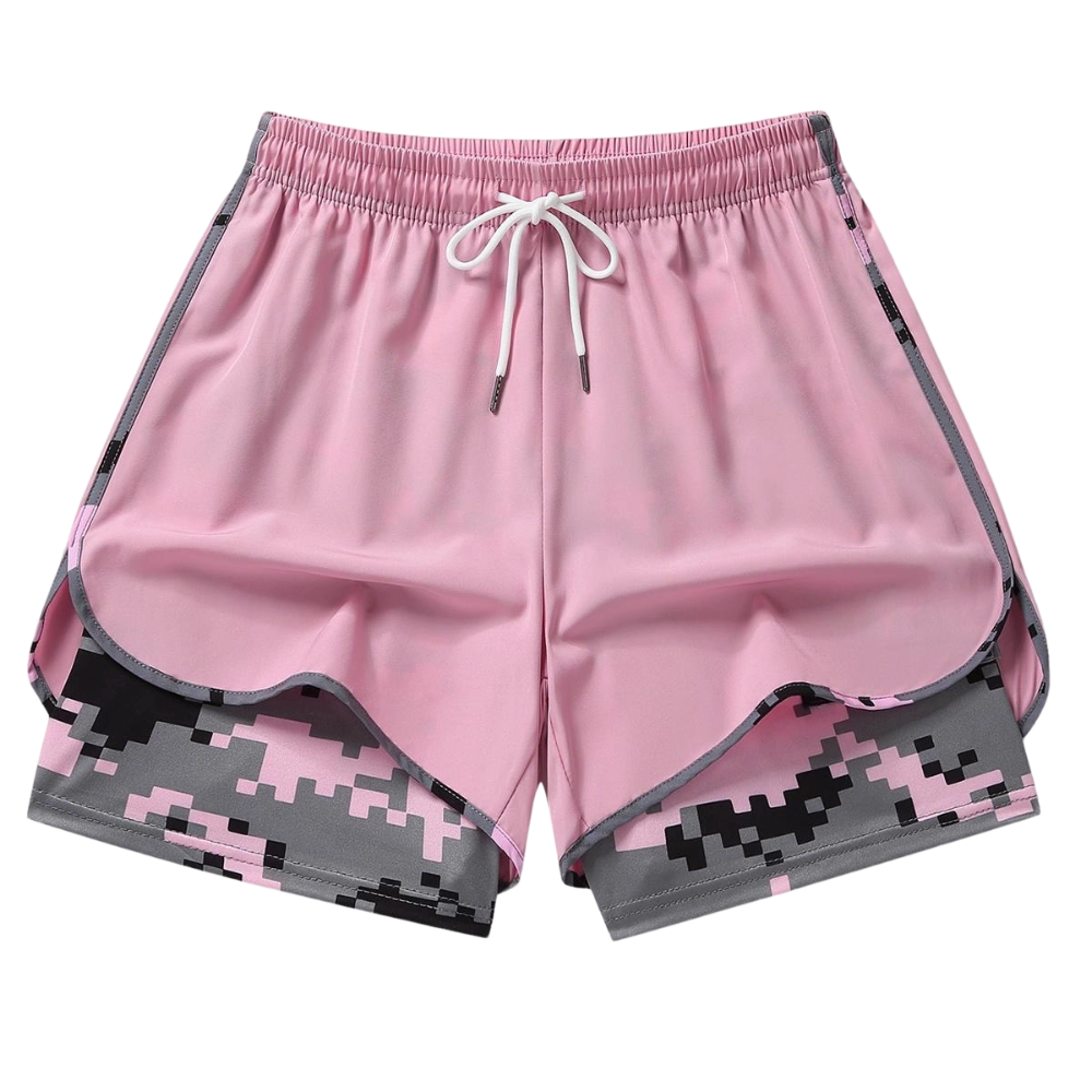 Women’s Casual Athletic Shorts With Built-In Liner