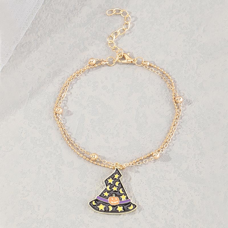 Fashionable And Creative Bat Spider Web Design Bracelet