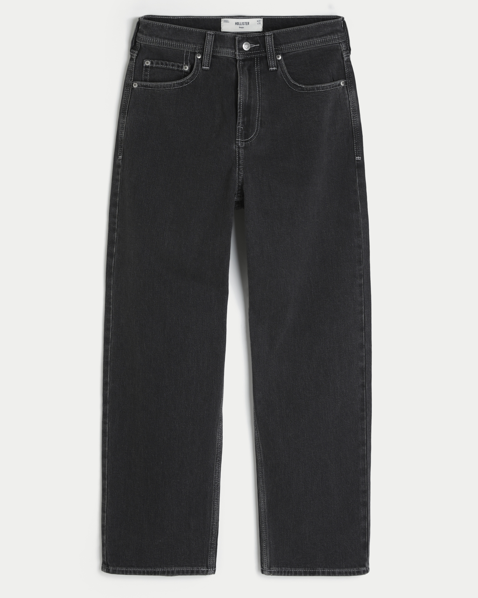 Light Wash Baggy Jeans