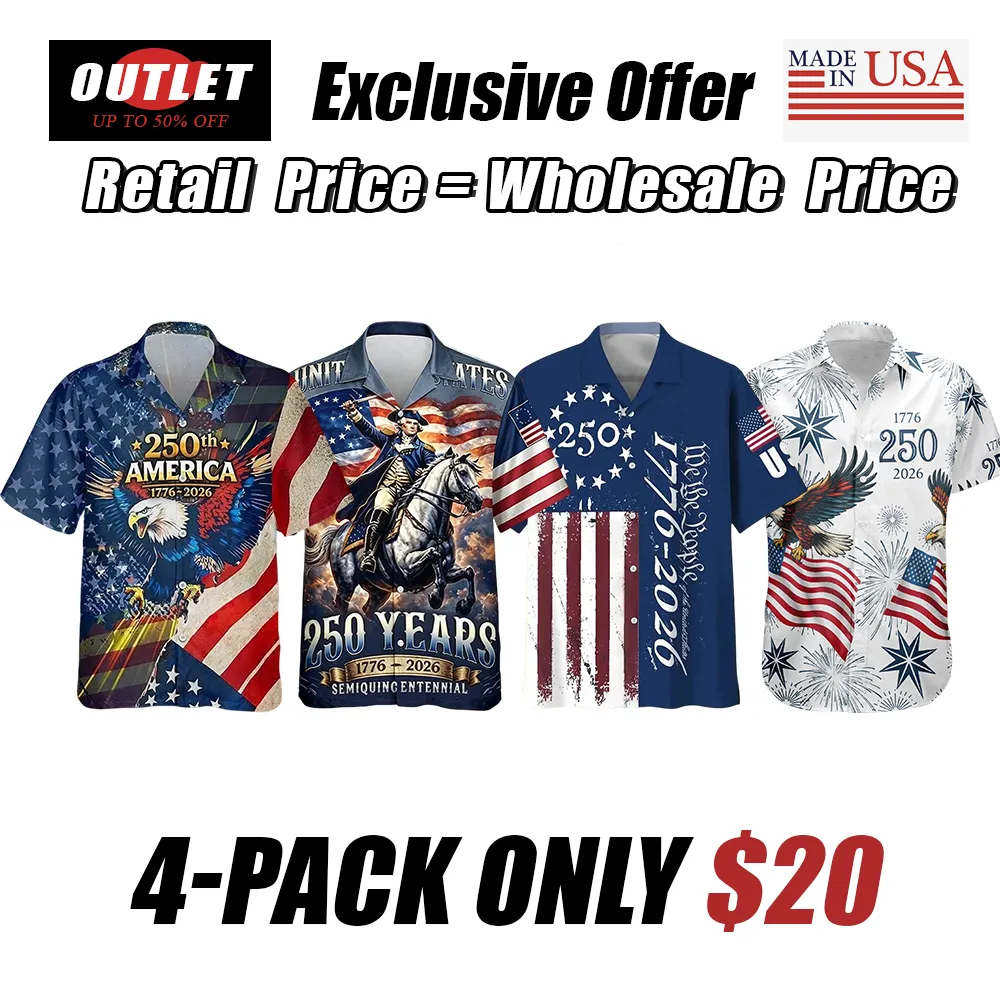 Retro Hawaii 250 Years of Freedom 1776 - 2026 Eagle Patriotic Shirt