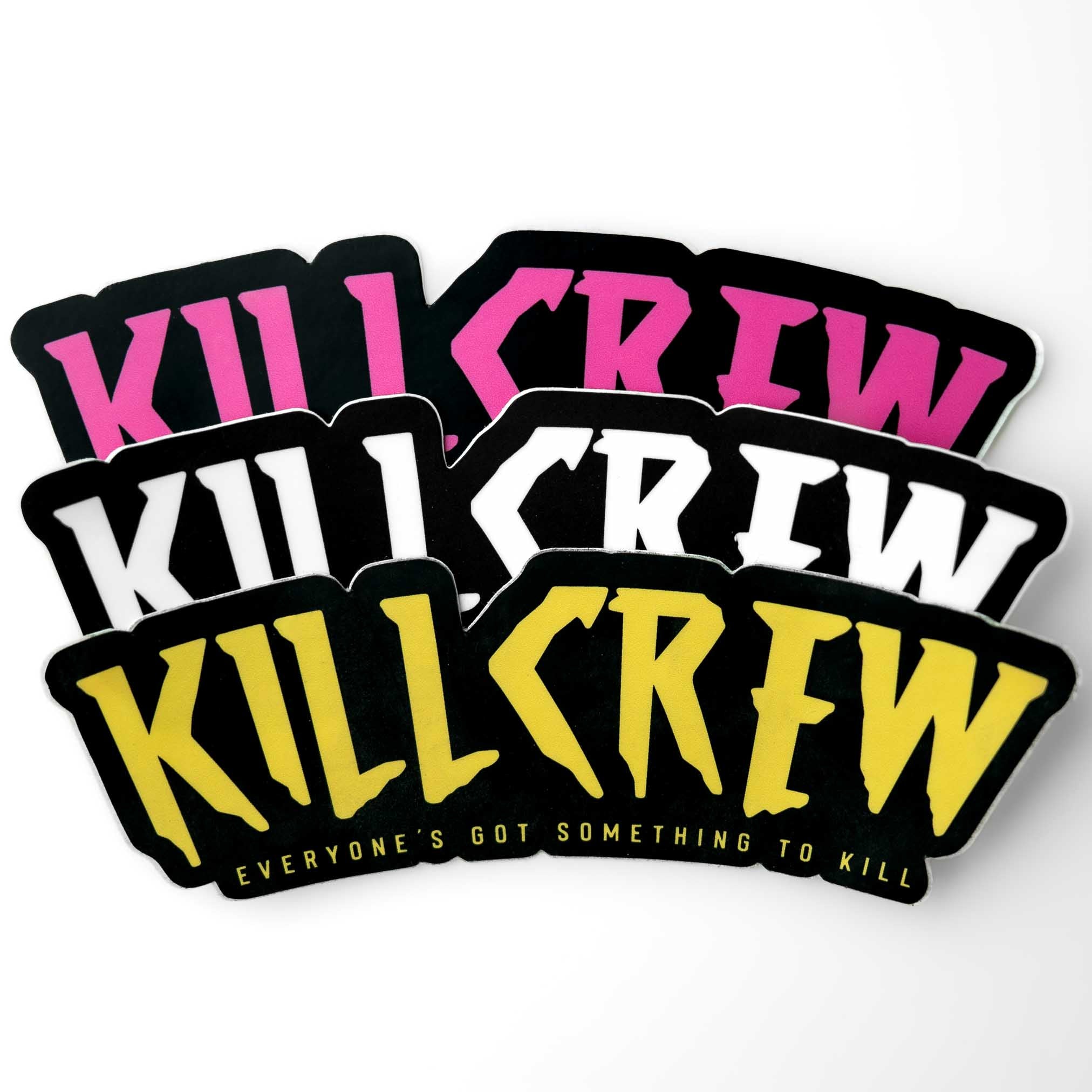 KILL CREW STICKER BUNDLE (3 PACK)