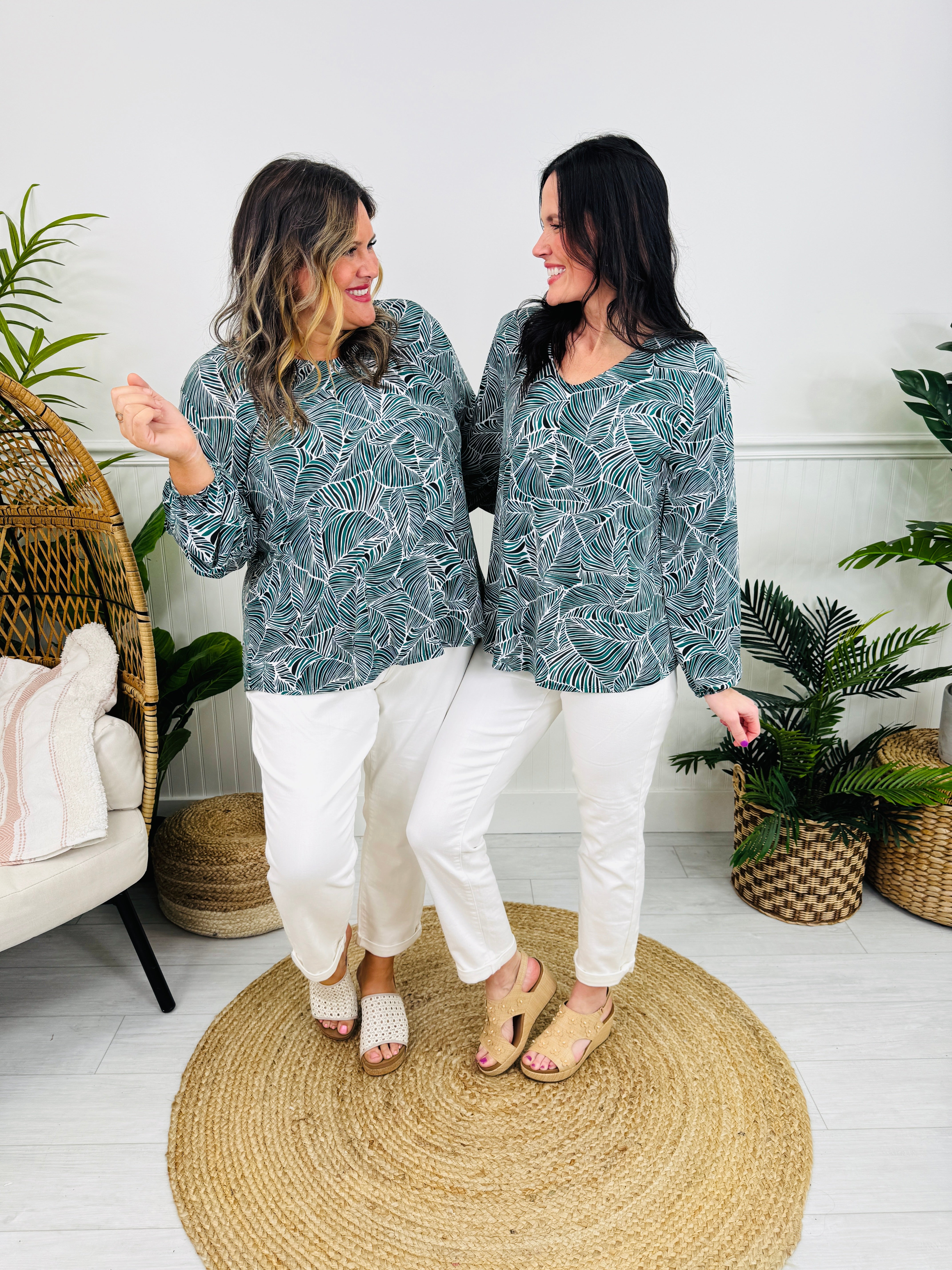Palm Perfection Top