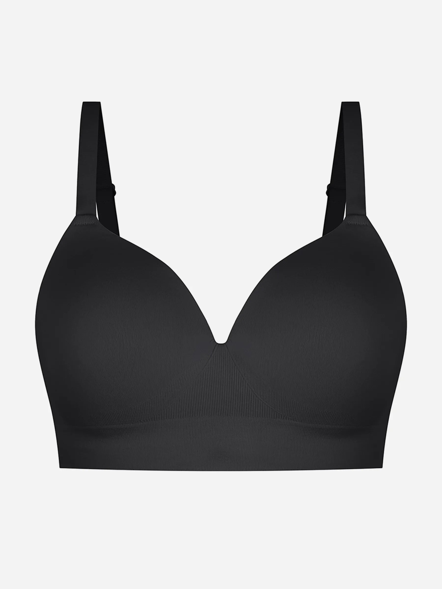 Feelingirl Wireless Push-Up Seamless Comfort Full Coverage Bra