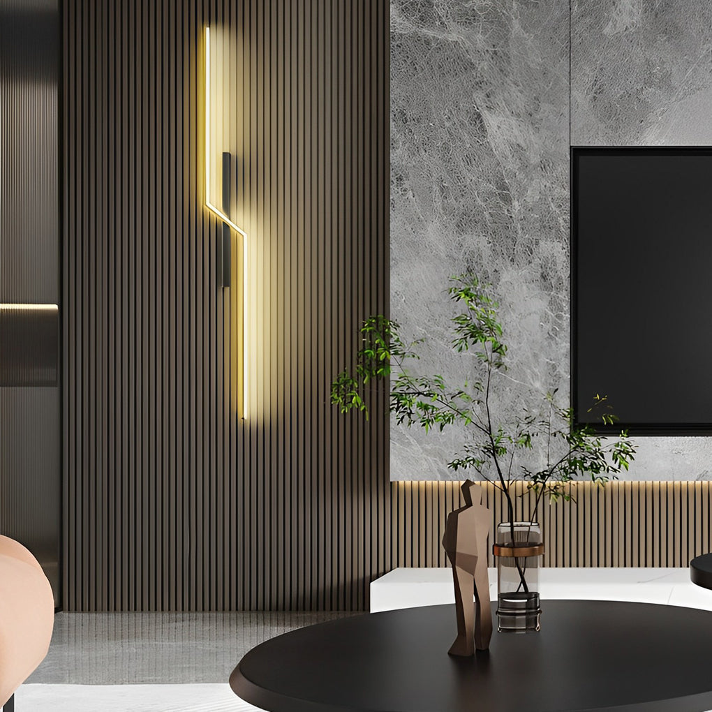Lines Creative LED Modern Minimalist Wall Lamp Decorative Wall Sconces Lighting