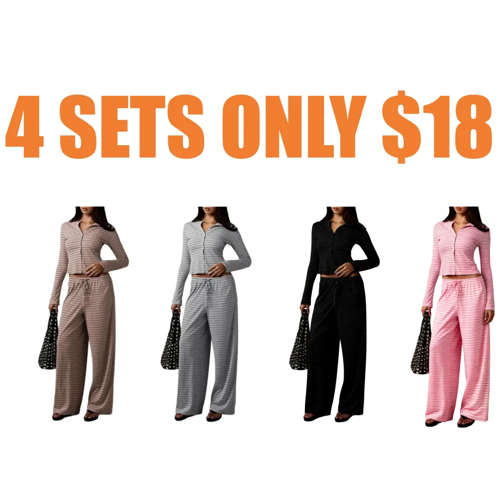 Women's Casual Loose-Fit Knitted Set