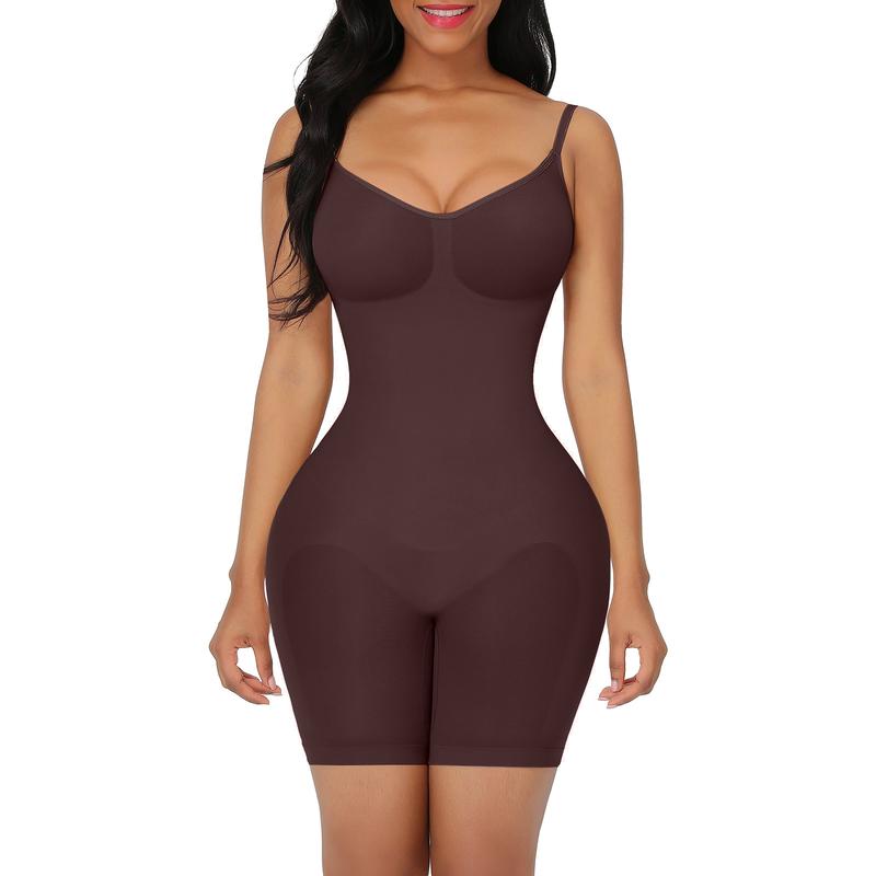 Women Butt Lifter Bodysuit  Tummy Control Shapewear Seamless Womenswear Comfort Spaghetti Strap Hip Underwear Basic Minimalist TikTokShopBlackFriday