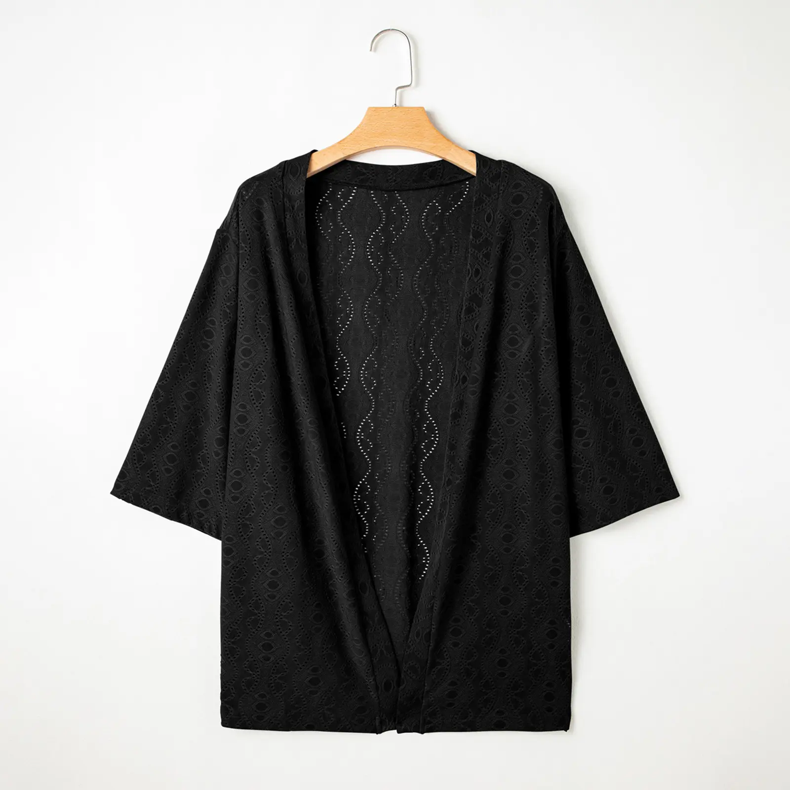 Everyday Lightweight Open-Front Cardigan