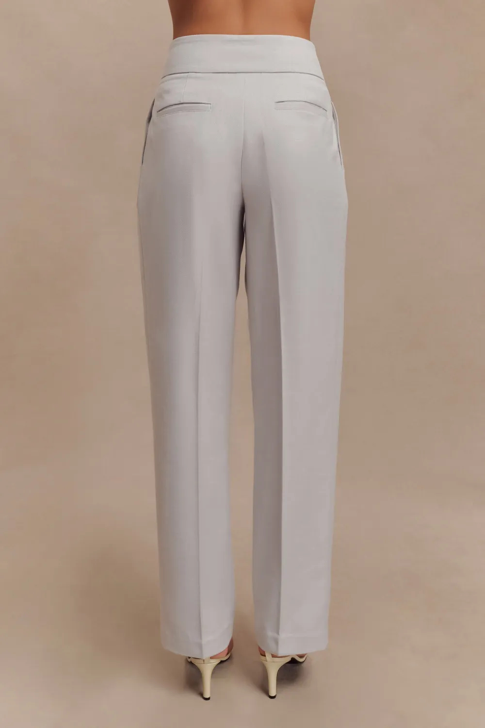 Pleated High Waisted Pants