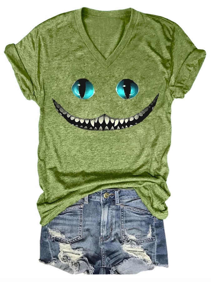 Women's Casual Print Short Sleeve T-Shirt
