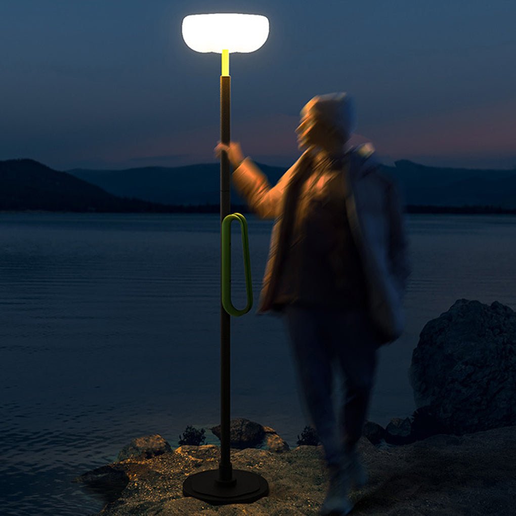 Portable Solar Outdoor Floor Lamp for Lawn BBQ Party Camping Activities