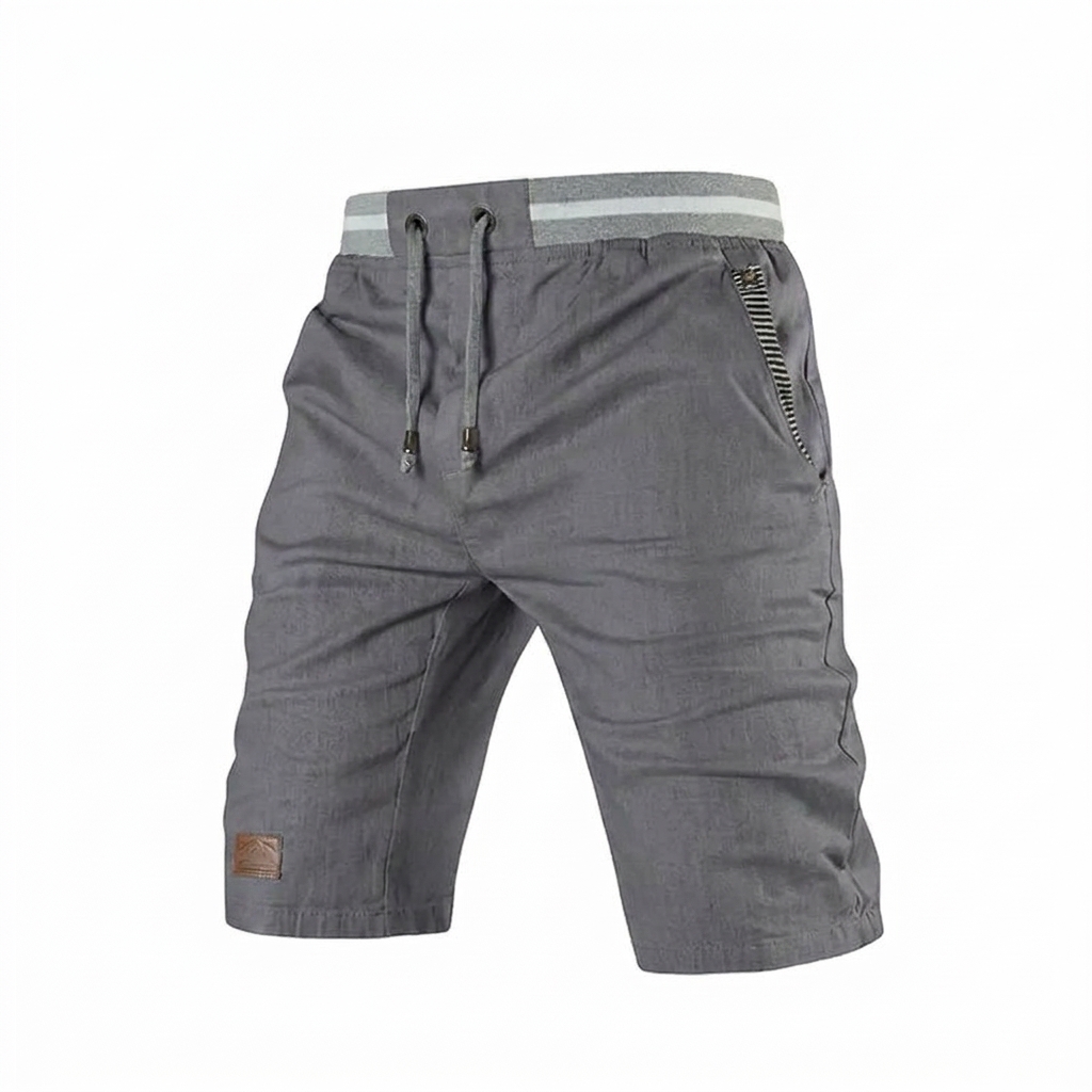 Men's Striped Bermuda Shorts