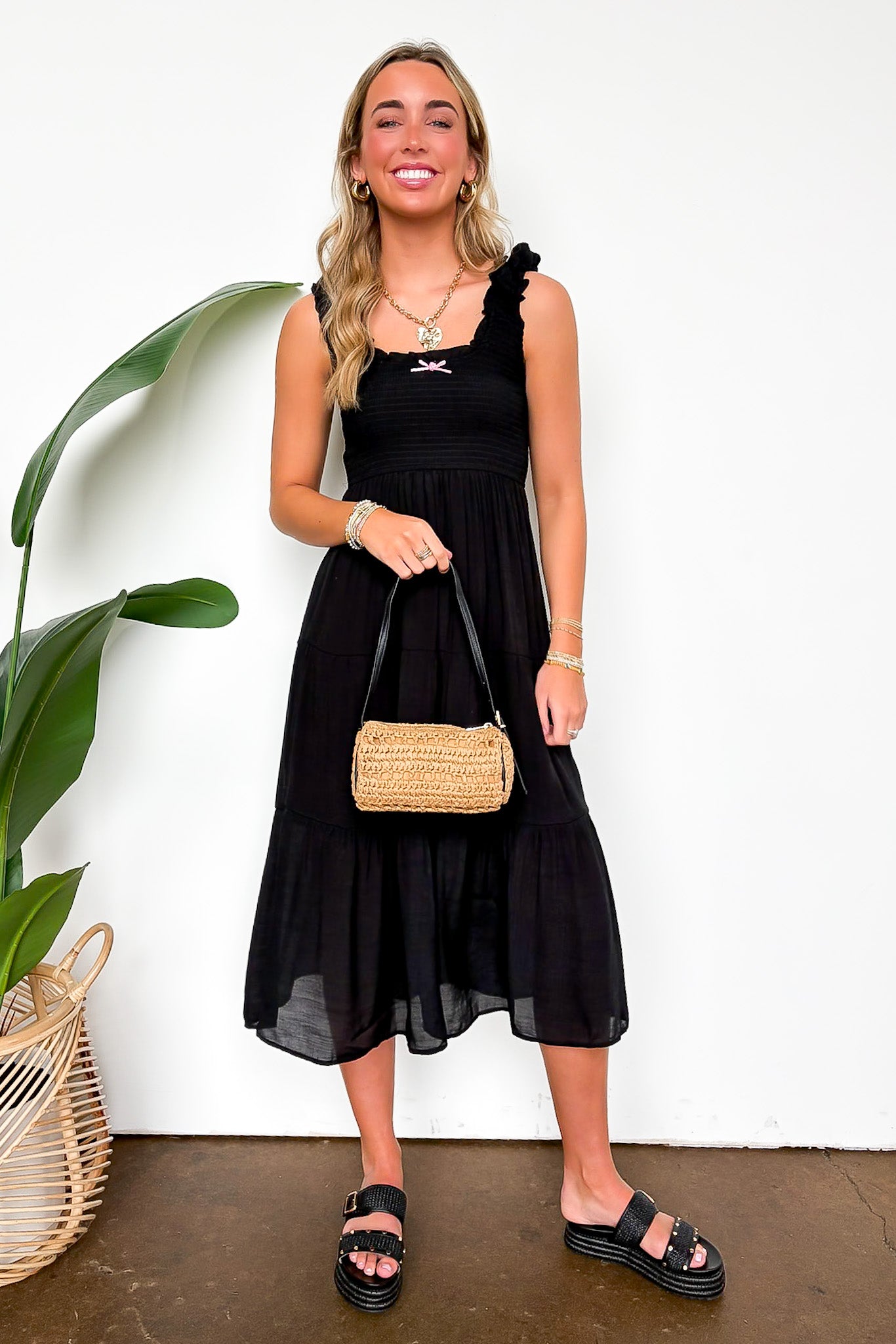 Smocked Maxi Dress