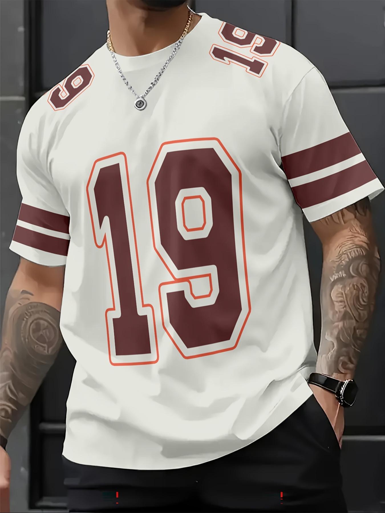 Men's High-Street Biker-Style Short-Sleeve Shirt — 3D Digital Print Pattern