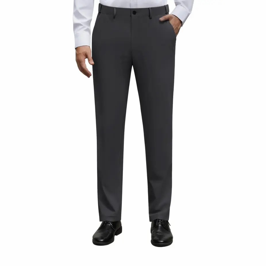 Men’s Stretch Dress Pants – Wrinkle-Free, Expandable Waist, Lightweight Golf & Business Casual Trousers