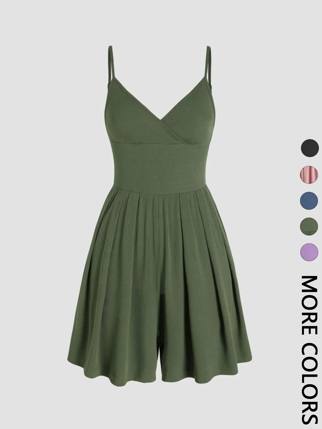 🌴 Women's Backless Wide-Leg Cami Romper