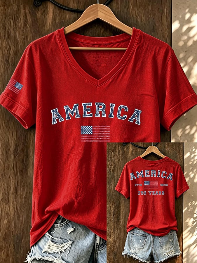 Women's Casual Print Short-Sleeve T-Shirt