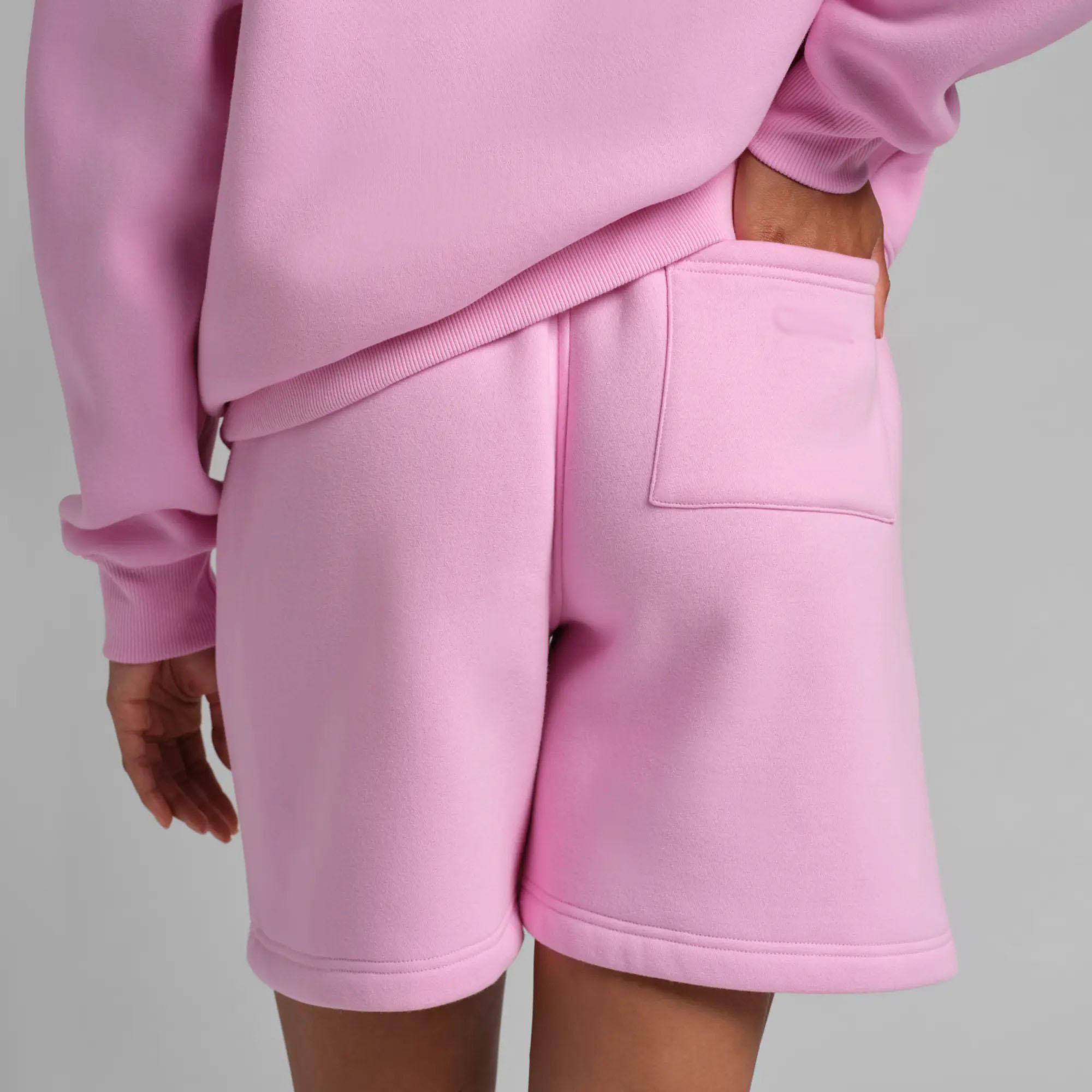 Unisex Basic Fleece Short – Cozy Lightweight Loungewear with Adjustable Drawstring Waist