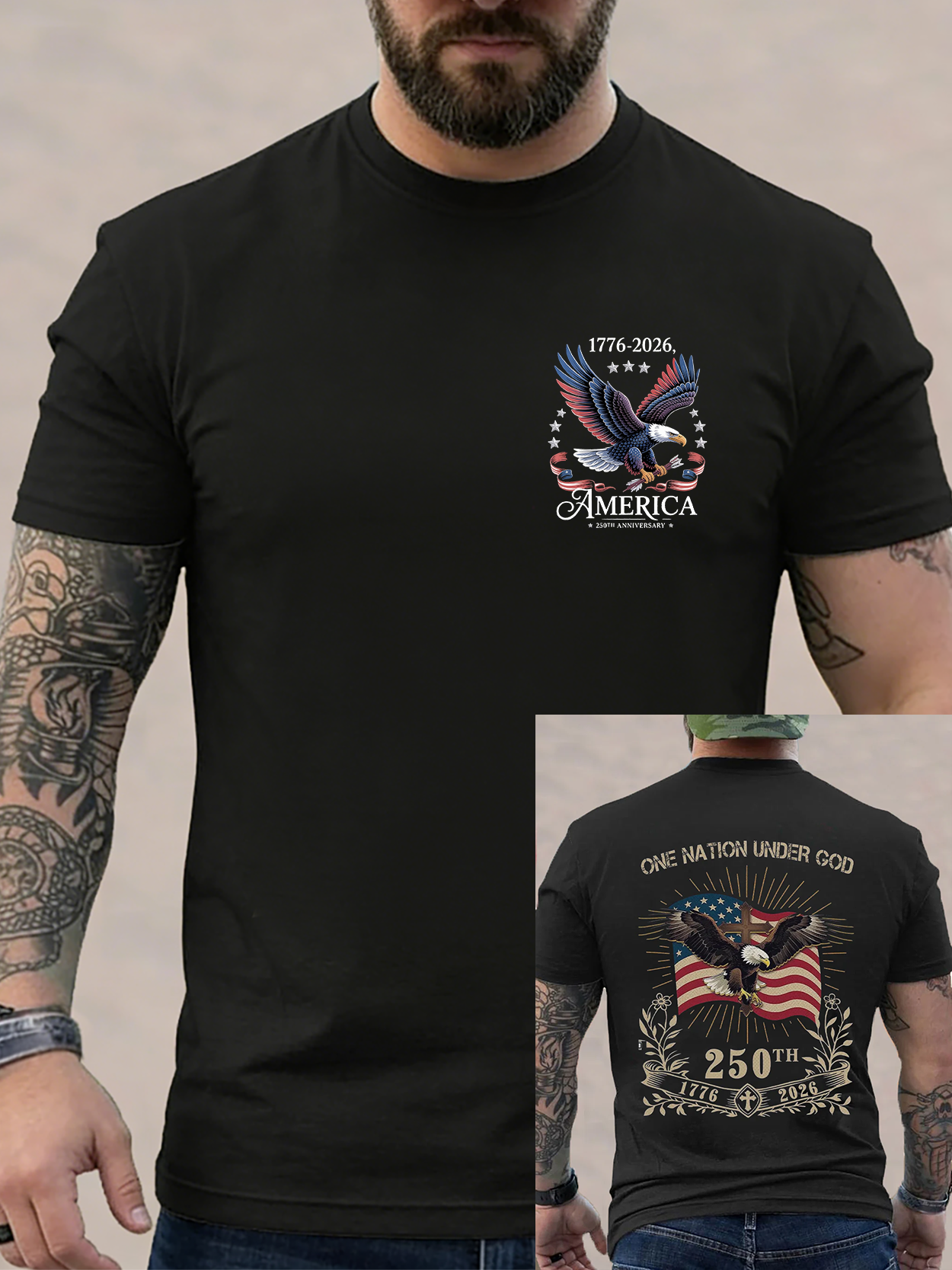 Men's 250th Anniversary T-shirt