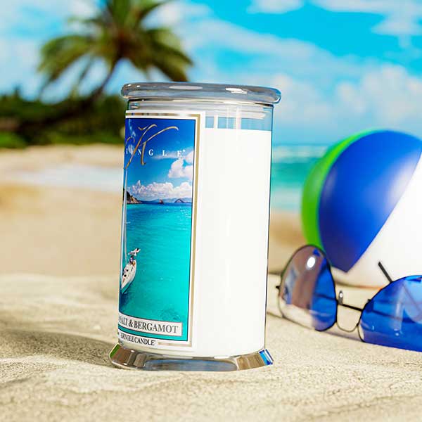 Sea Salt & Bergamot Large Jar | Soy Candle
