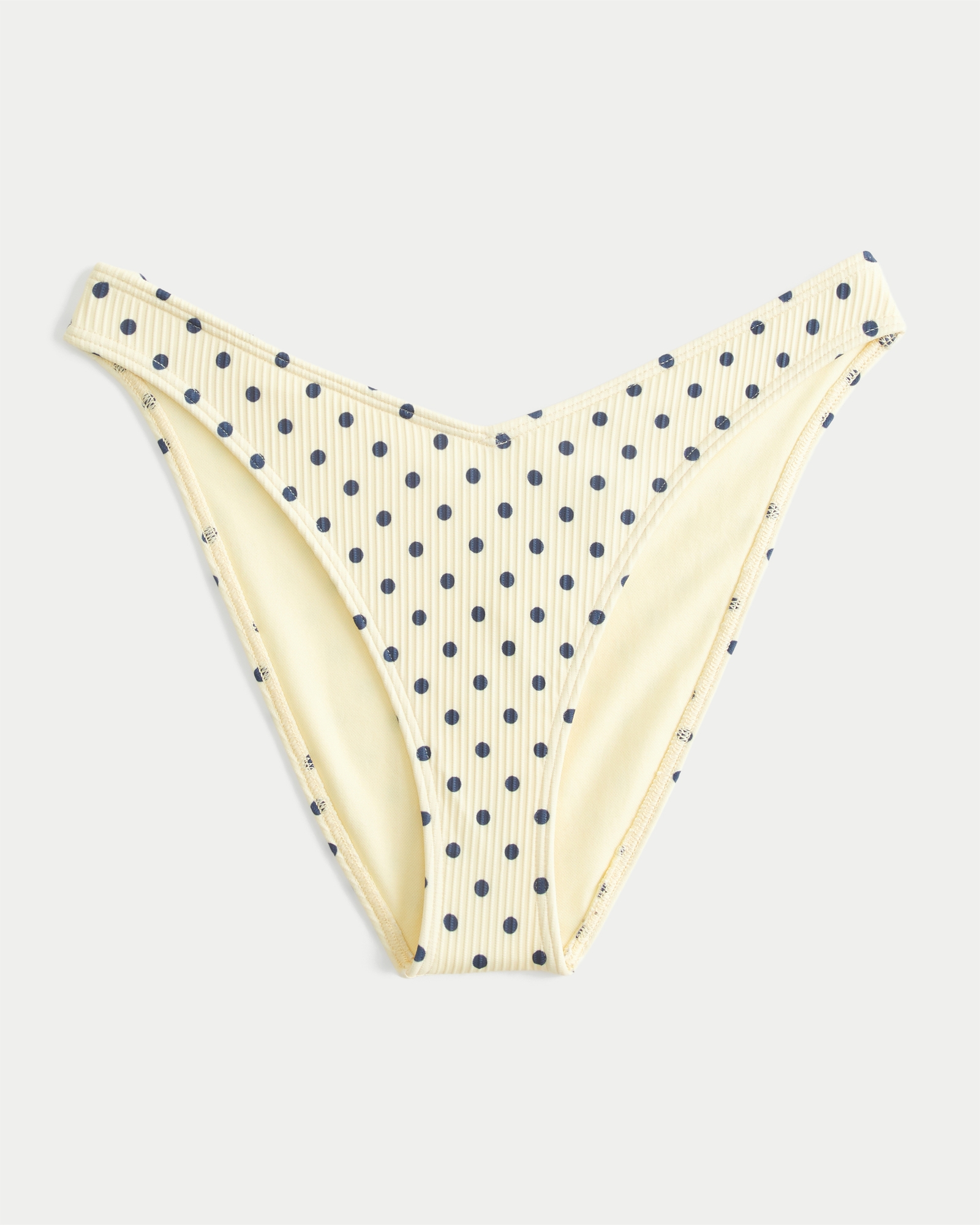 Ribbed Cheeky Bikini Bottom