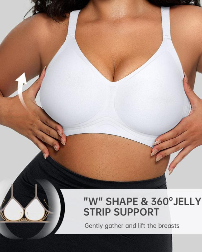 Seamless Soft Comfort Jelly Strip Wireless Bra