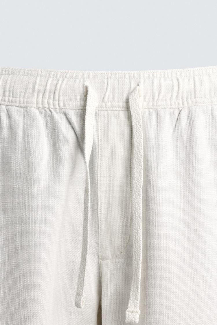 Men's Relaxed Fit Textured Pants
