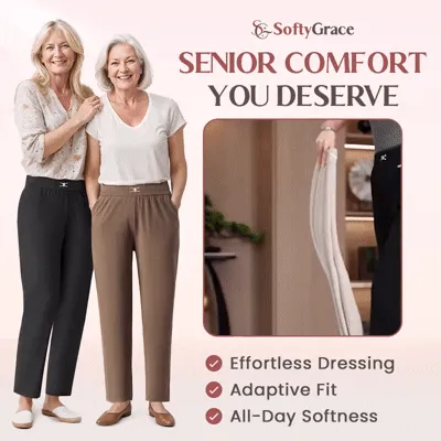 🔥HOT SALE🔥High Rise Silky Soft Pull-on Comfort Pants