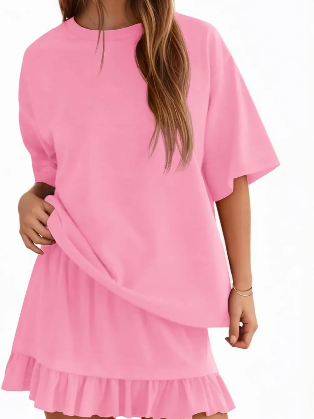 Women's 2-Piece Skirt Set for Summer Vacation