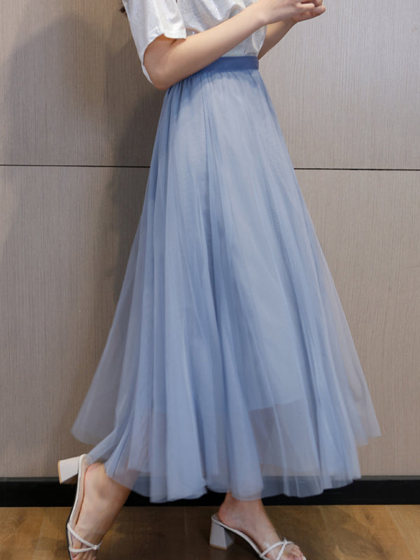 A-Line Skirt Midi Skirt