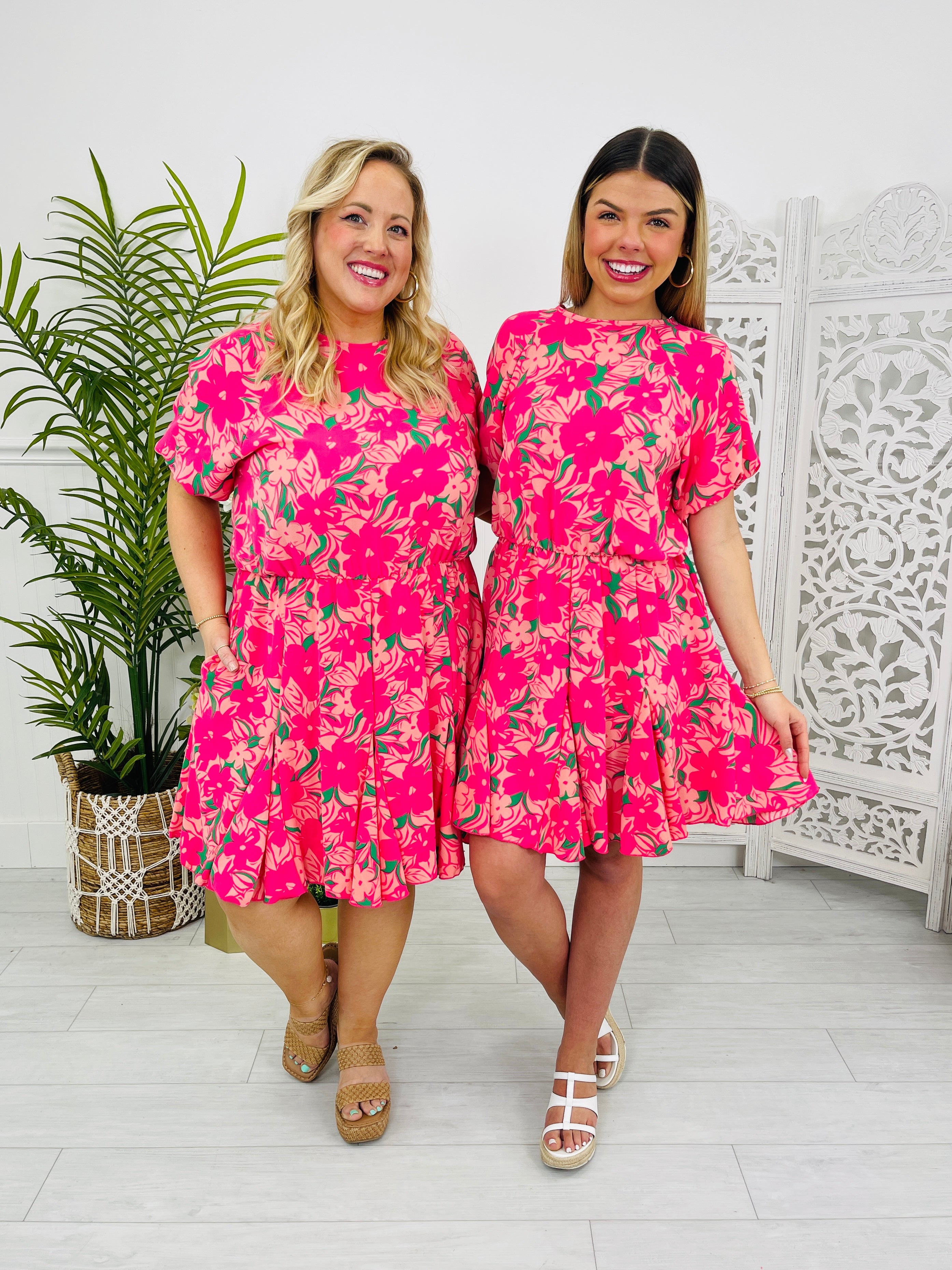 Petal Whirl Dress