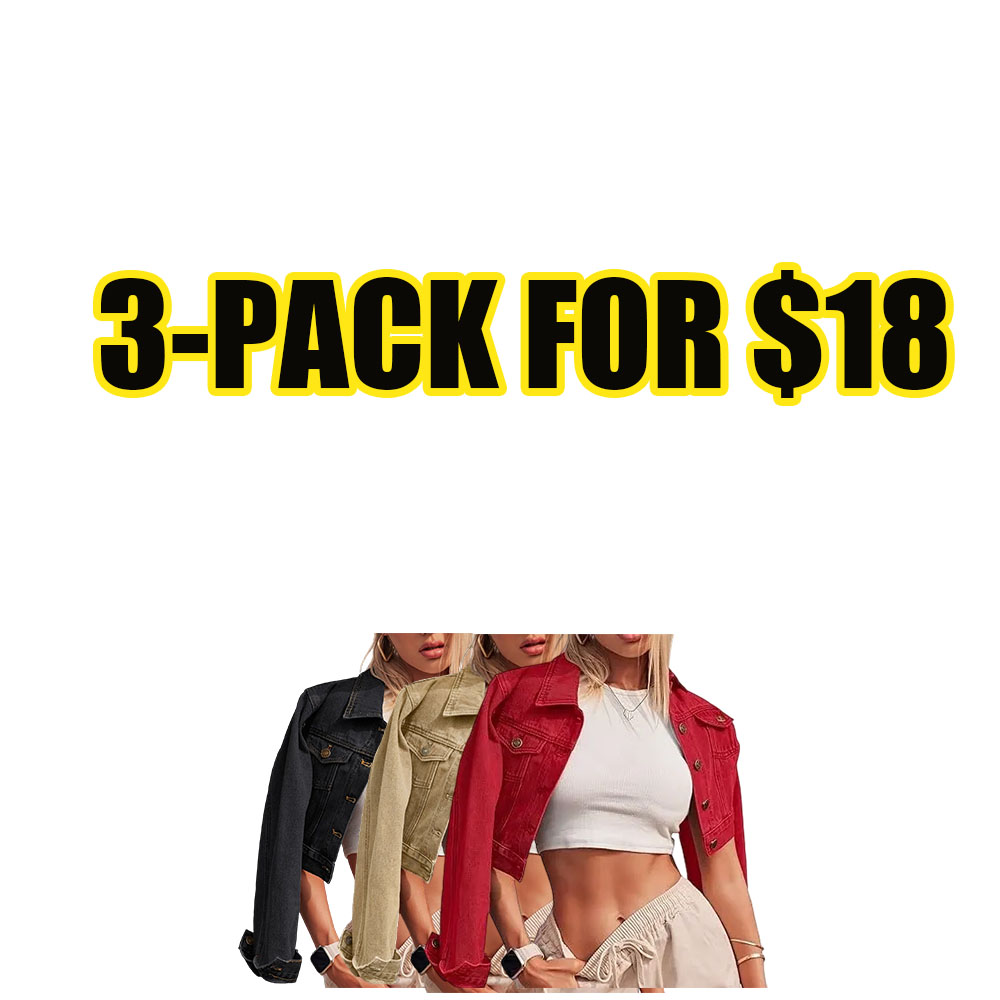 Women's Cropped Denim Jacket