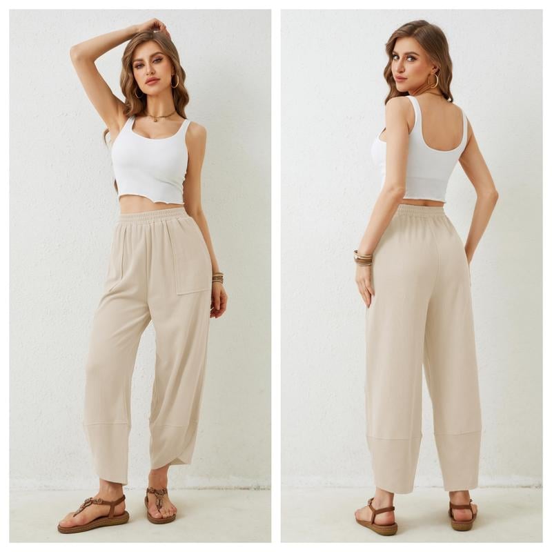 🏆LAST DAY SALE 49% OFF💥Women's Baggy Wide Leg Palazzo Pants