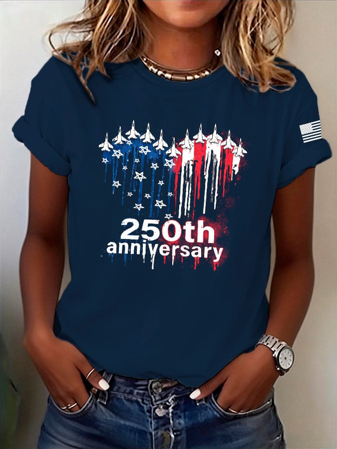 Women's 250th Anniversary Printed T-Shirt