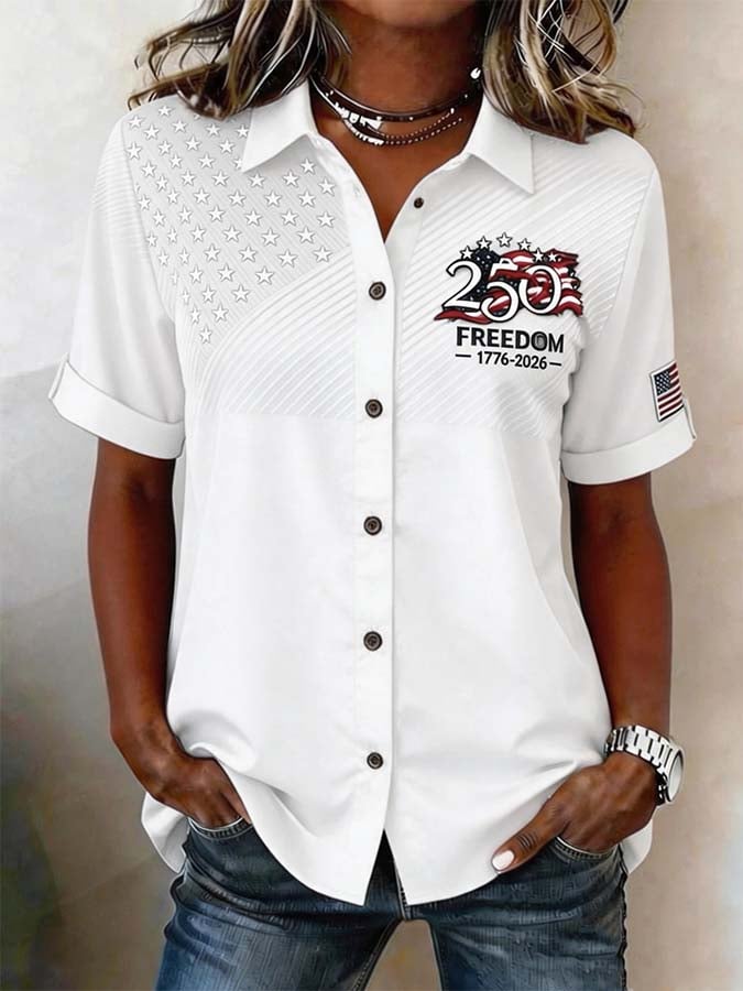 Women'S Casual Printed Top