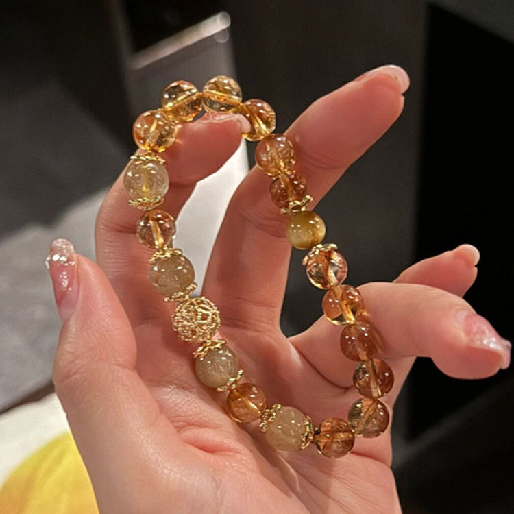 May Promotion-Golden Energy Wealth Bracelet Citrine Bracelet – A Symbol of Abundance, Success Mindset & Confidence