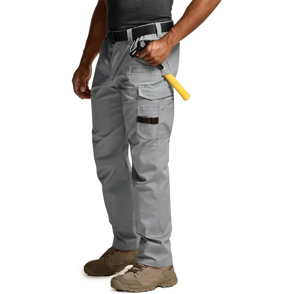🔥8-PACK Today Only $25.99🔥Men's Ripstop Work Pants,Water Resistant Outdoor Tactical Pants