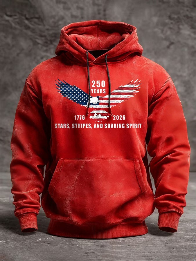 Men'S And Women'S 250Th Anniversary Celebration Hooded Sweatshirt