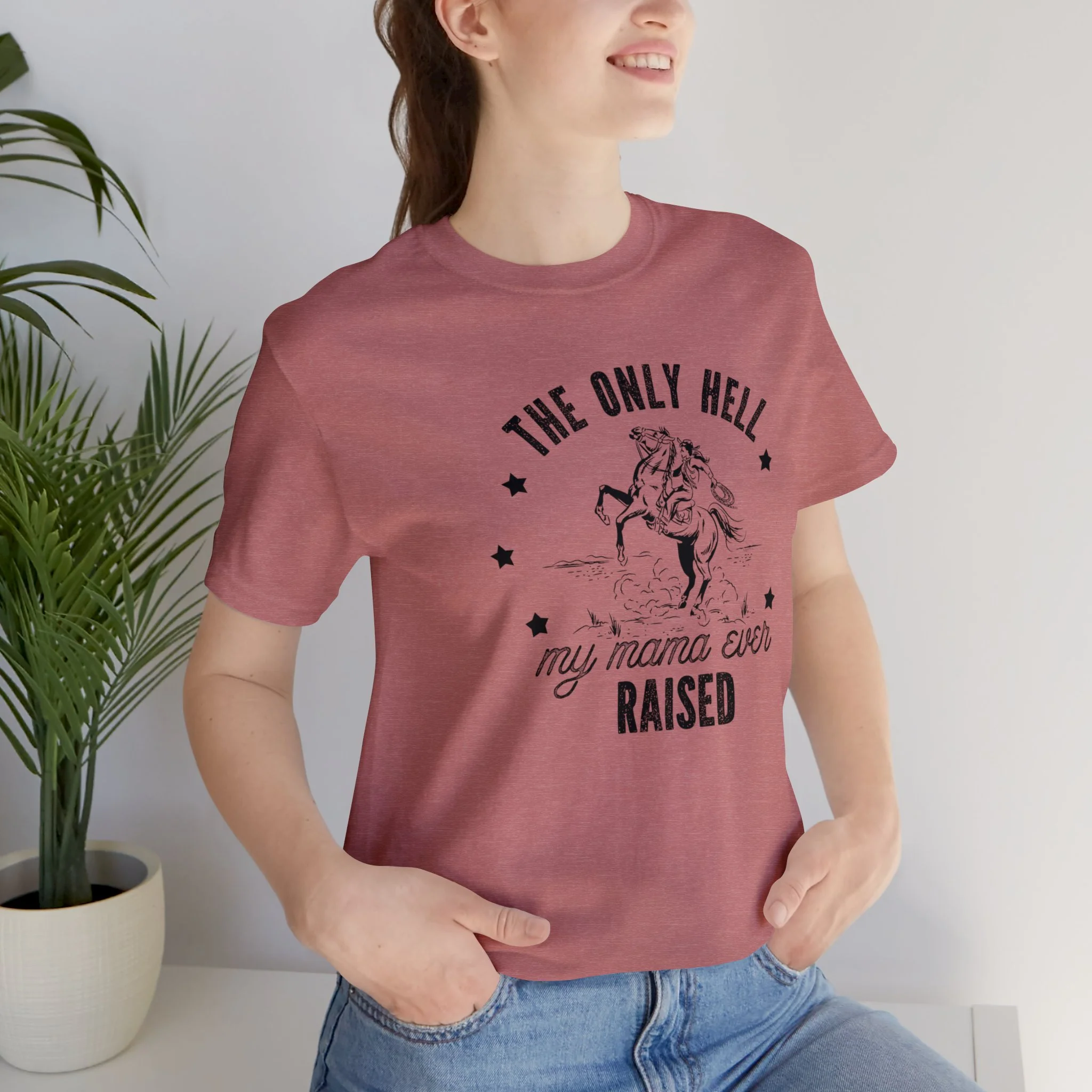 Mama Raised Hell Bella Canvas Unisex Jersey Tank