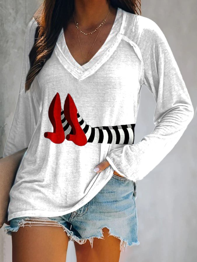 Women's Halloween Printed T-Shirts