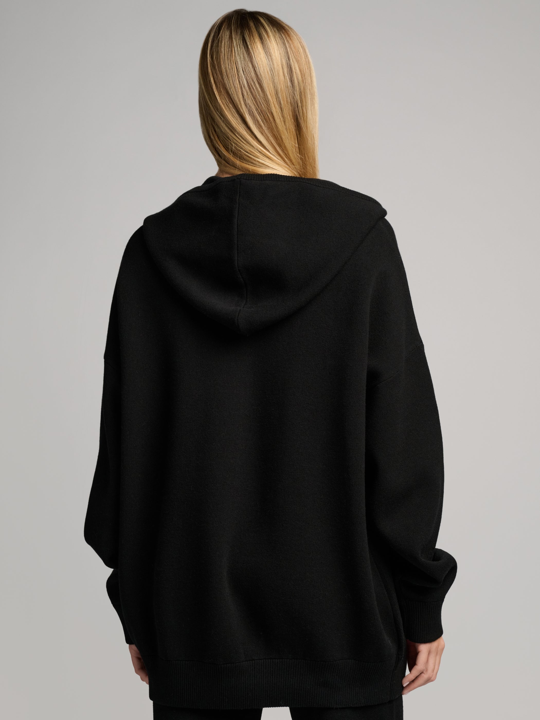 Sweater Knit Hoodie