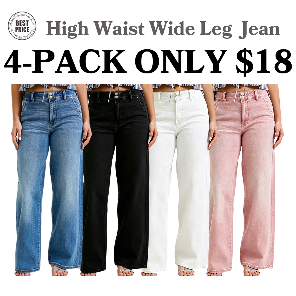 Classy Trouser LIGHT High Waist Wide Leg Jean