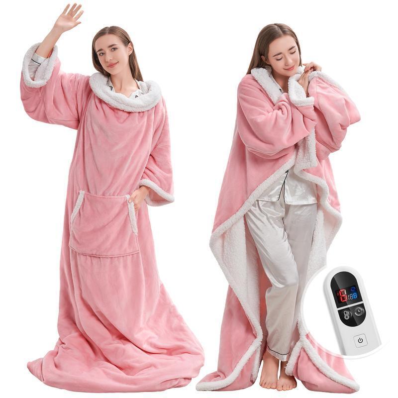 Heated wool blanket